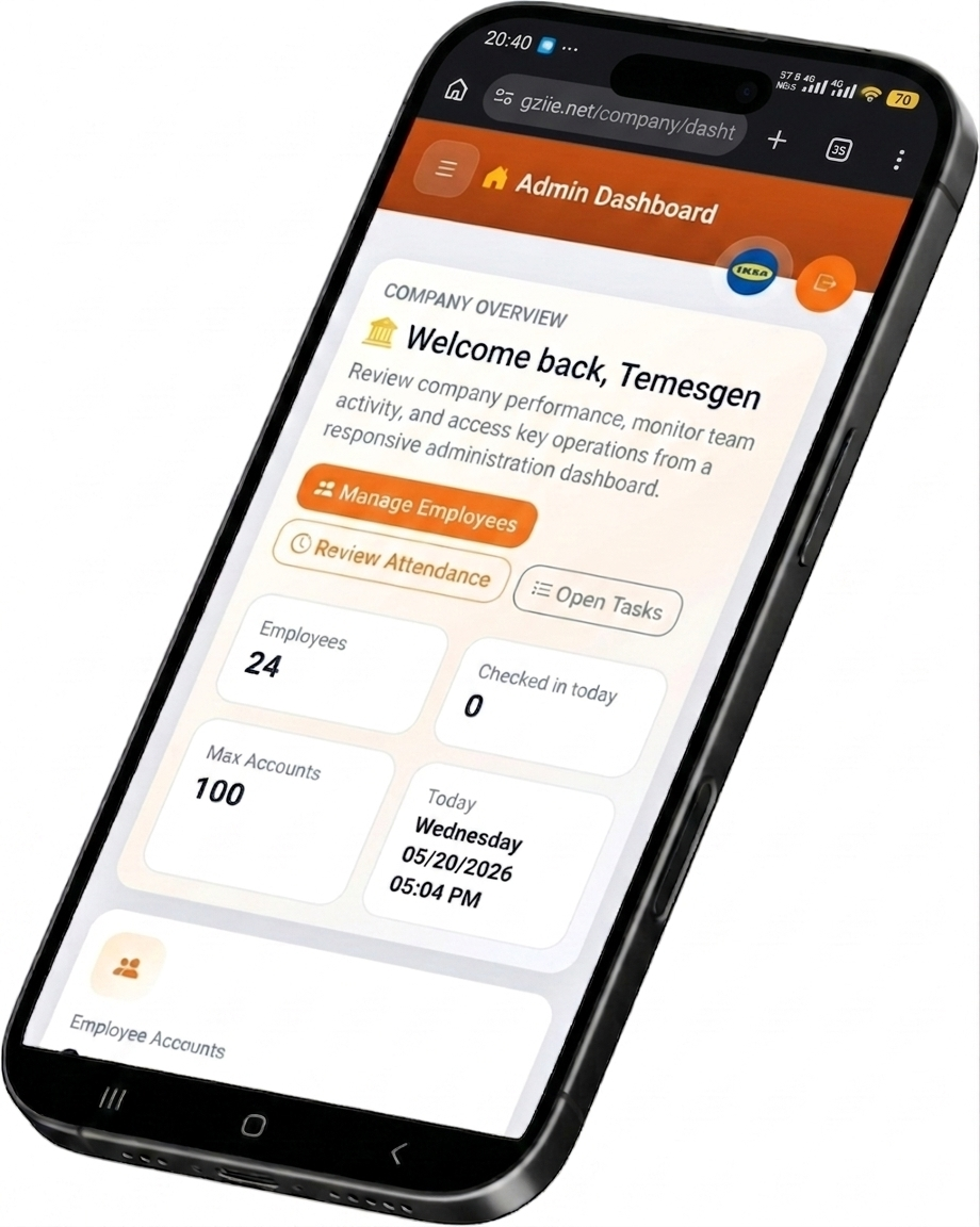 Mobile App Interface